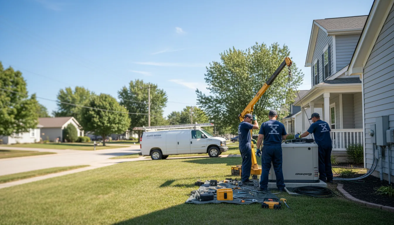 Generator Installation in Hanston, KS near me